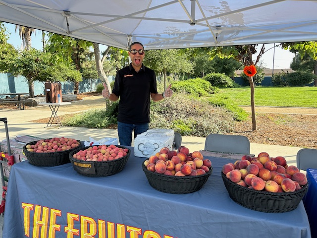 Miguel tabling at the Mountain View Community Fair