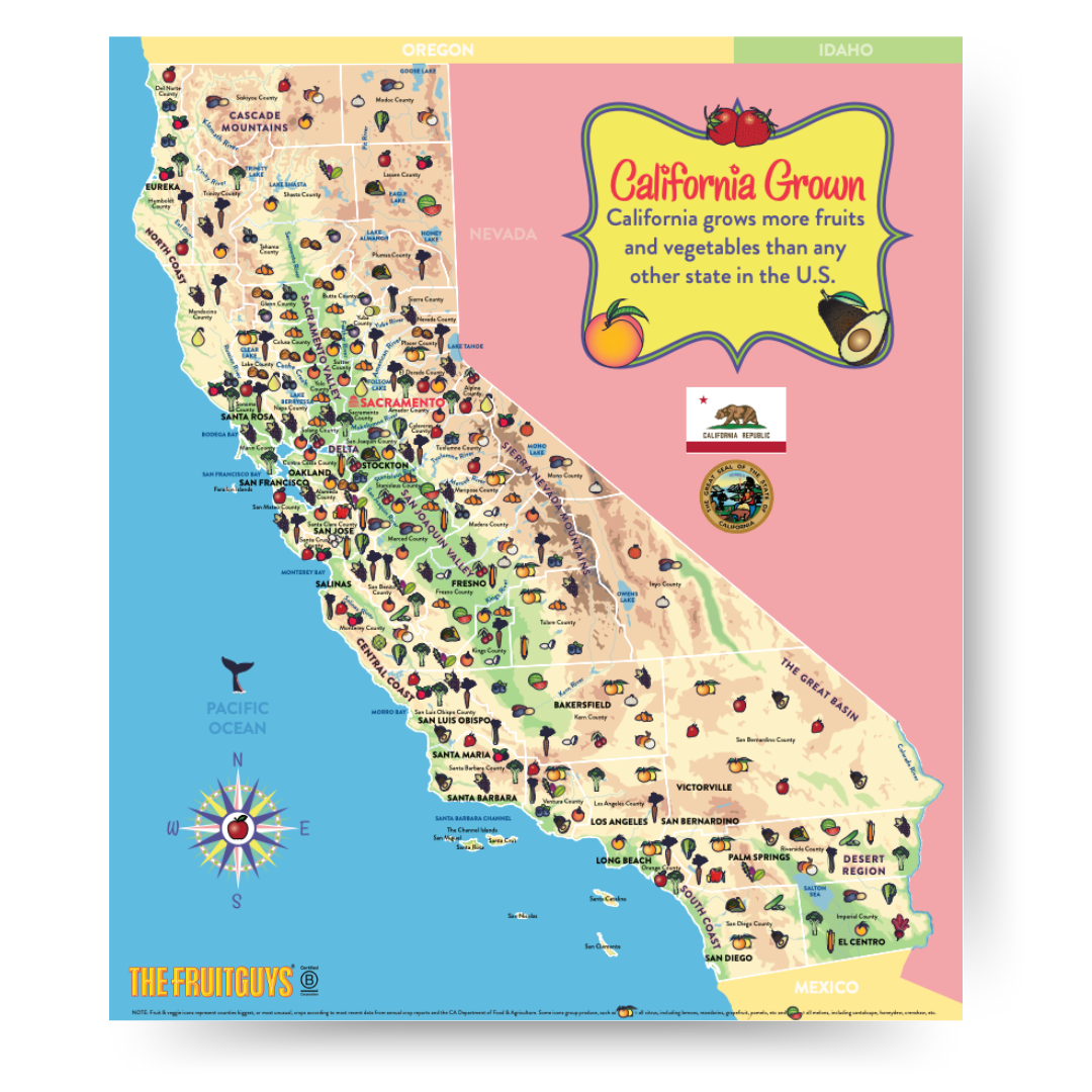 California Grown Poster