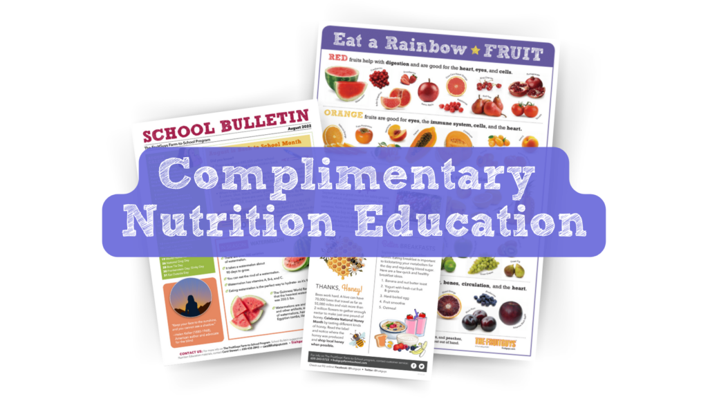 Complimentary Nutrition Education